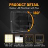 YOJZMA 50W Flood Lights Outdoor 5000 lm Super Bright Security