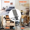 Soporte Plegable para Celular Aluminio Base Antideslizante Ajustable