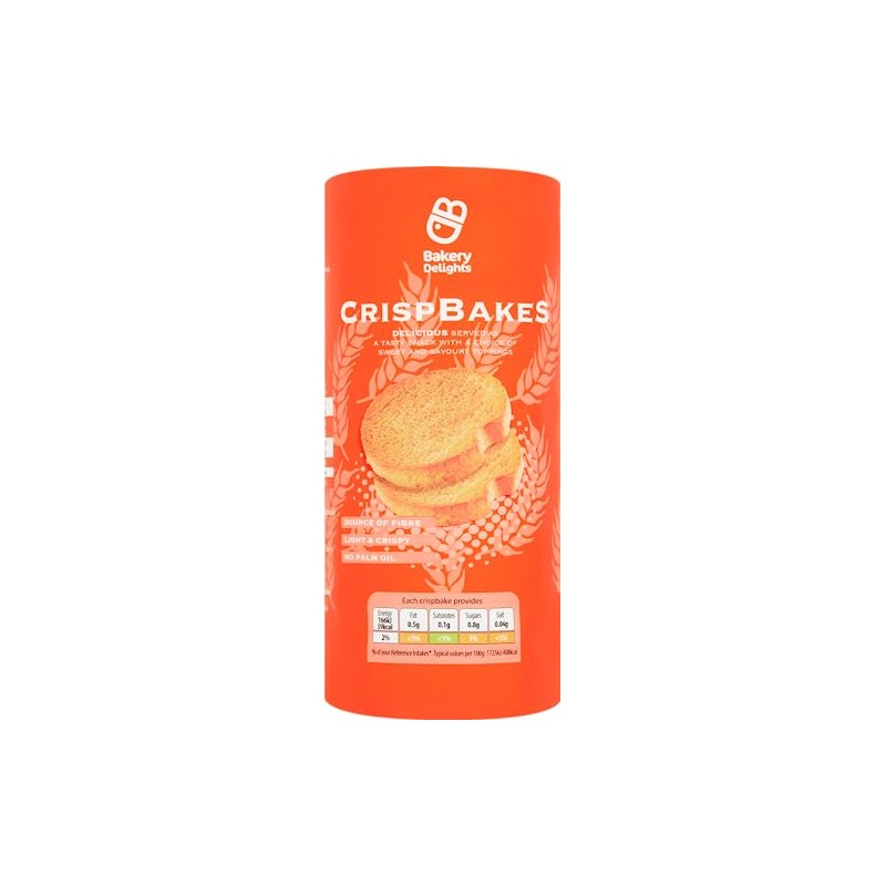 BAKERY DELIGHTS Crisp Bakes 125g - 12 Pack