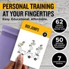 (8.9cm x 13cm , Vol 1) - Bodyweight Exercise Cards