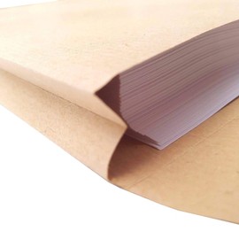 HSD C4 Gusset Envelopes Strong Brown Manilla A4 130gsm 25mm Thick Expanding Width (10)
