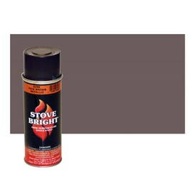 Stove Bright High Temp Spray Paint, Satin, Rust Resistant, Up To 1200 Degrees, 12 Ounce (Pack of 1),Rich Brown Metallic