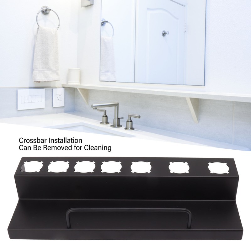 Electric Hair Dryer Rack Wall Mount Hair Tool Organizer Curling