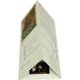 Holy Land Market El Tallit con Kippah - Manto (Mant¾n) de oraci¾n mesißnico - Talit con versÝculos dela Biblia/esquinas espa±olas (Medium) (Dark Blue Medium with Kippah)