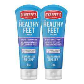 O'Keeffe's Healthy Feet Night Treatment Foot Cream, 3 Ounce Tube, (Pack of 2)