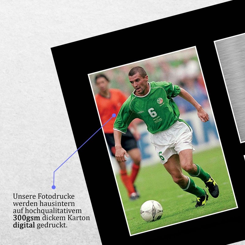 HWC Trading A4 ROY KEANE IRELAND GIFTS PRINTED AUTOGRAPH FOR