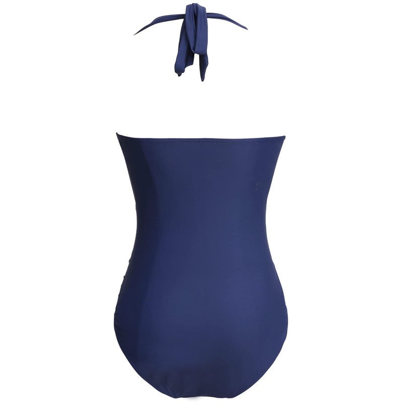 COCOPEAR Traje de baño floral de una pieza para mujer