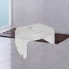 Generic Comfortable Foot Support Stool for Home and Office, Clear