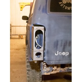 97-01 XJ Cherokee Tail Light Boxes - RAW