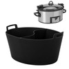 Slow Cooker Liner Food Grade Silicone Leakage Proof Reusable Heat
