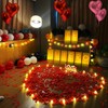 Te Quiero Lighted Letters Sign 17pcs Luminary Paper Bags 2200pcs