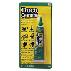 1 Fl Oz Duco Cement Multi-Purpose Glue China Glass Plastic Wood Metal Jewelry Repair and Craft Adhesive Glue