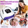 LKE 220W UV LED Nail Lamp, Professional Gel Dryer with