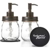 Mason Jar Soap and/or Lotion Dispenser for Hand Sanitizer, Liquid