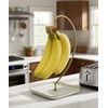 VROOMIUM Banana Holder Stand with Ceramic Base - Holds Up