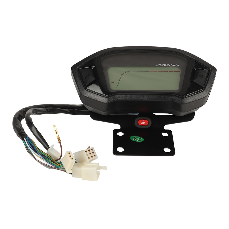 Motorcycle Speedometer LCD Digital Tachometer Odometer for 110cc 125cc 150cc