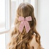 Biiange Pearl Bow Barrette Hair Clip, Pearl Bow Barrette, Biiange