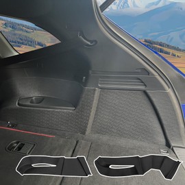 Rongtaod Cargo Side Mat Compatible with 2022-2025 2026 Acura MDX TPE Cargo Liner Trunk Liner Trunk Mat Cargo Sidewall Protector 2024 MDX Accessories (Cargo Side Mat)