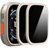 Suoman 2PCS para iWatch Ultra 321 49MM Protector Pantalla,TitanioTitanio