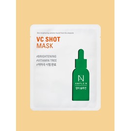2 VC shot whitening ampoules 30ml + 2 VC masks / 브이씨샷 미백 앰플 30ml 2개 + 브이씨 마스크 2매