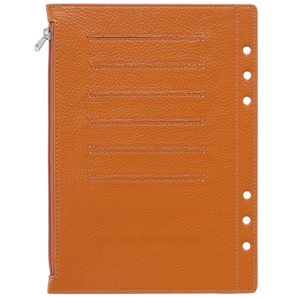 Moterm Zipper Flyleaf for A5 Organiser - with Card Slots