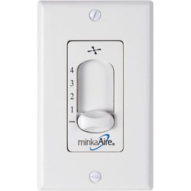 Minka-Aire WC105-WH, 4-Speed Fan Wall Control