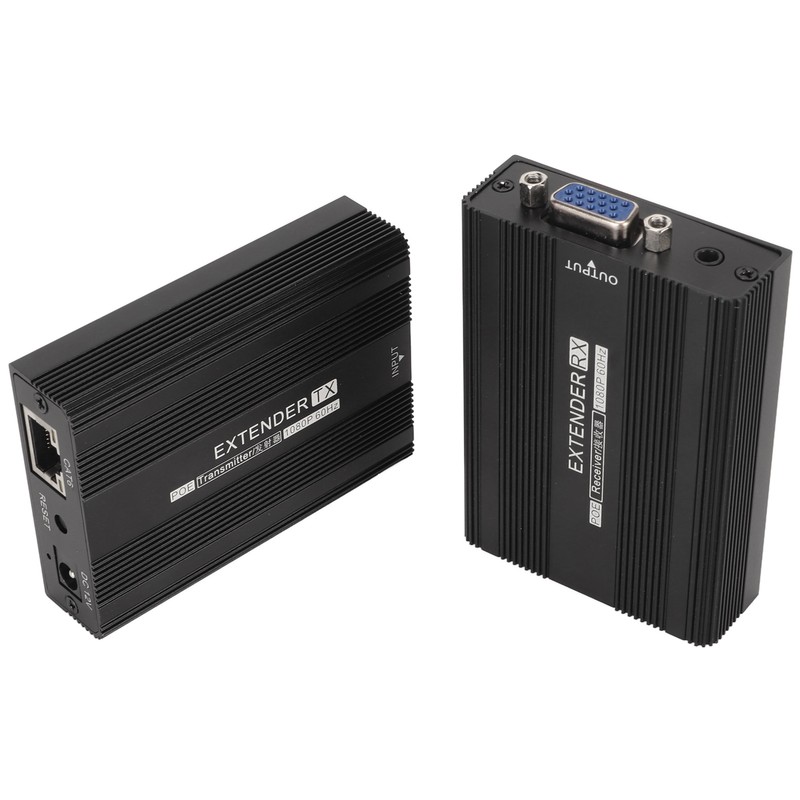 VGA Extender Multifunction Long Range 492.1ft 1080P 60HZ VGA Transmitter