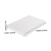 CAXUSD Index Business Card Box 2pcs Storage Boxes Plastic Case