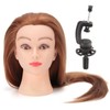 Thick Hair, Hairdressing Training Head, Cosmetic Doll Head, 24 Inch