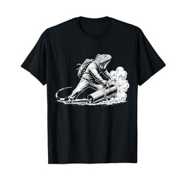 Iguana Fog Machine Stage Crash (1) T-Shirt