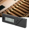 AUHX Humidor Humidity Meter, Cigar Digital Hygrometer Simple Convenient Safe