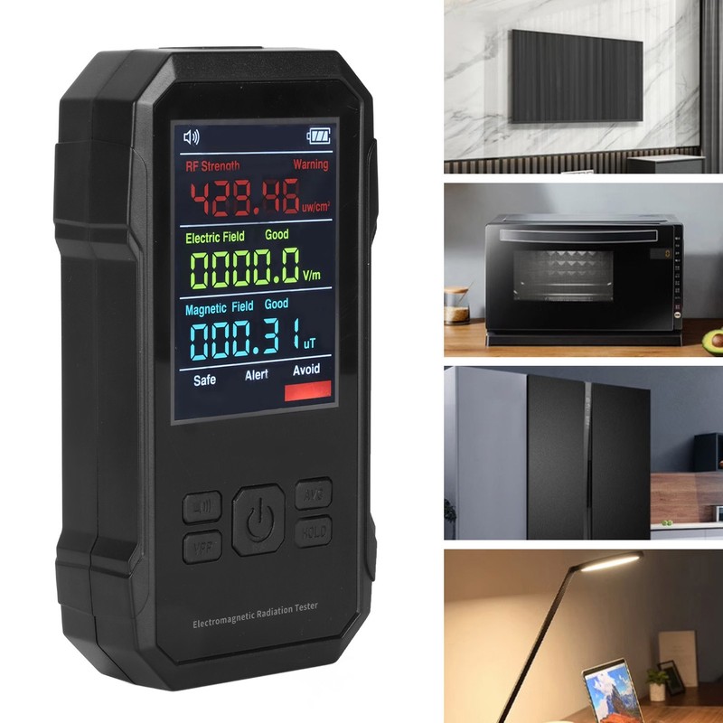 Electromagnetic Radiation Detector Professional Handheld Digital Radiation Detector with LCD