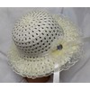 Cream Easter Hat Easter Bonnet Spring Hat Teaparty With Lace