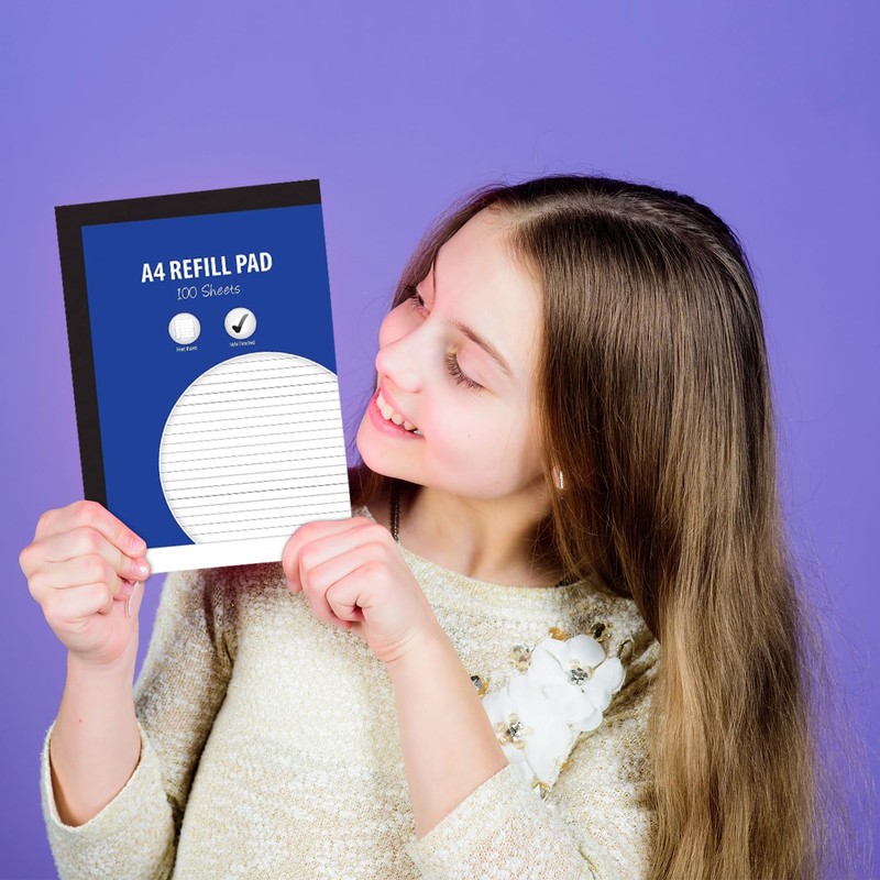 HiFEN® 100 Sheet A4 Plain and Lined Side bound Quality