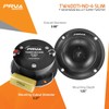 PRV AUDIO TW400Ti-Nd-4 Slim Black 3 Inch Bullet Super Tweeter