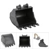 Metal RC Bucket Accessory Part Fit for 1580 RC Excavator