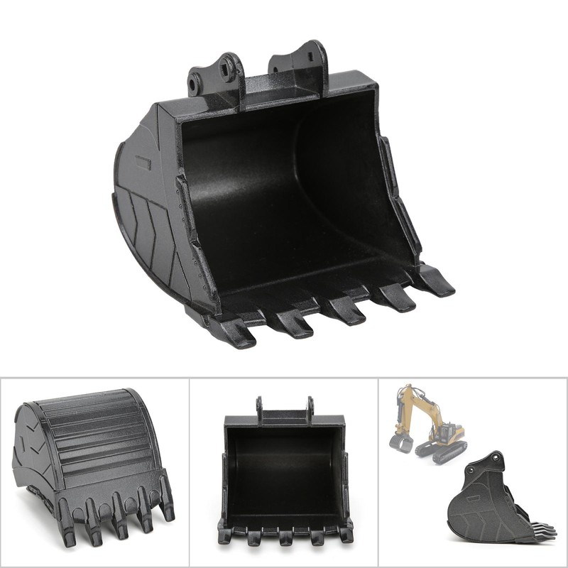 Metal RC Bucket Accessory Part Fit for 1580 RC Excavator