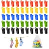 50 Sock Clips for Washing Machine, Colourful Dryer, Windproof Sock