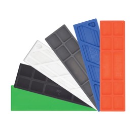 FinnsWorth | Type FP28 Flat Shims for DIY and Construction Projects | Plastic Frame Packers For Window & Door Fitting or Glass Fixtures | 28 x 100mm | 100 mix