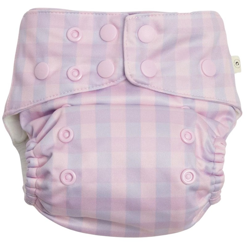 EcoNaps Modern Cloth Nappy 2.0, Indigo Pinstripe