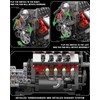 Mould King 10225 V8 Engine Model kit That Runs- Build