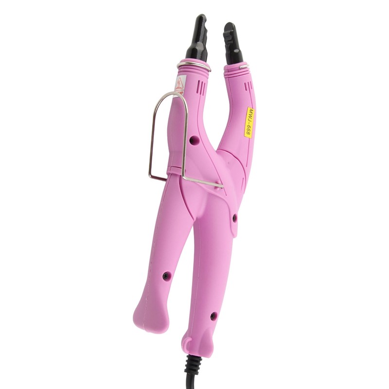 Professional Hair Extensions Tool Temp Adjustable Even Heating Fusion Heat