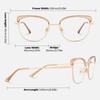 Zeelool Reading Glasses for Women Men Blue Light Blocking Readers