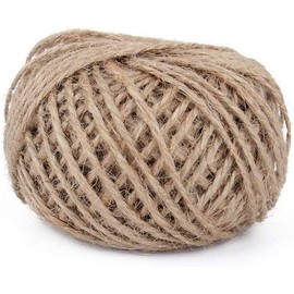 TOPINCN Cuerda de Yute , Cuerda de Cáñamo de Cuerda de Yute Multicolor de 30 M para Pulsera, Collar, Decoración de Bricolaje, Nuevo para Envolver Regalos, Manualidades Y