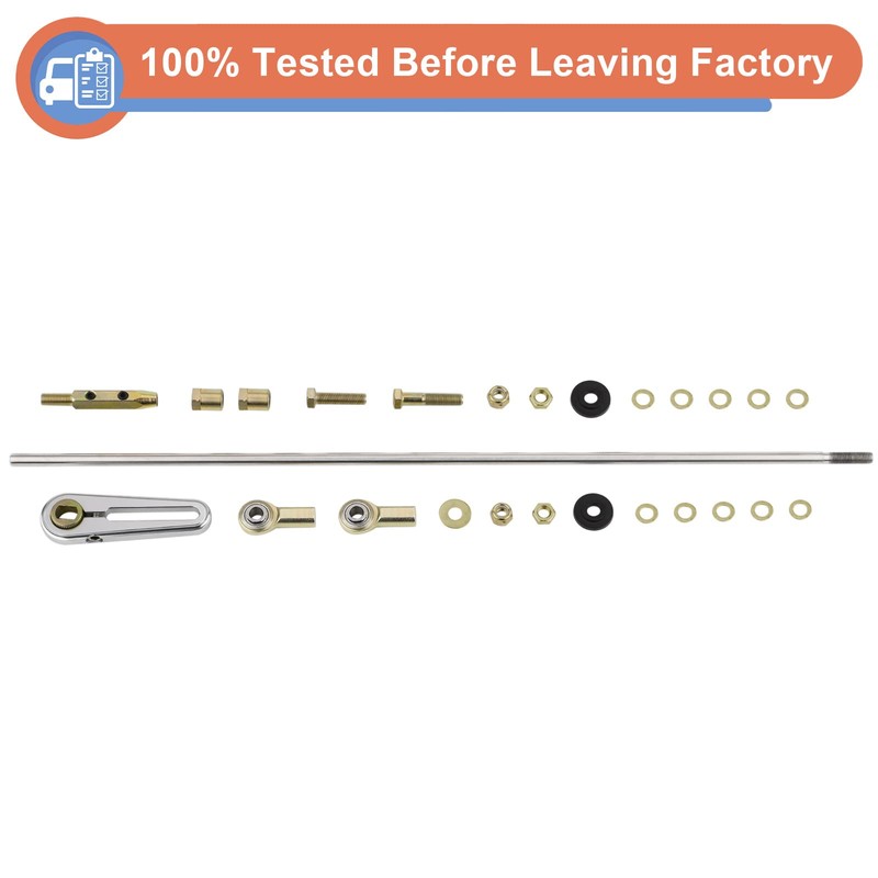 ZONFANT Upgrade Adjustable Transmission Column Shift Linkage Kit Compatible With