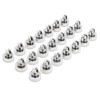 RhinoTuning 50 Pcs Set 0.3"/7.5mm Wheel Rim Rivets Nuts 7.5mm