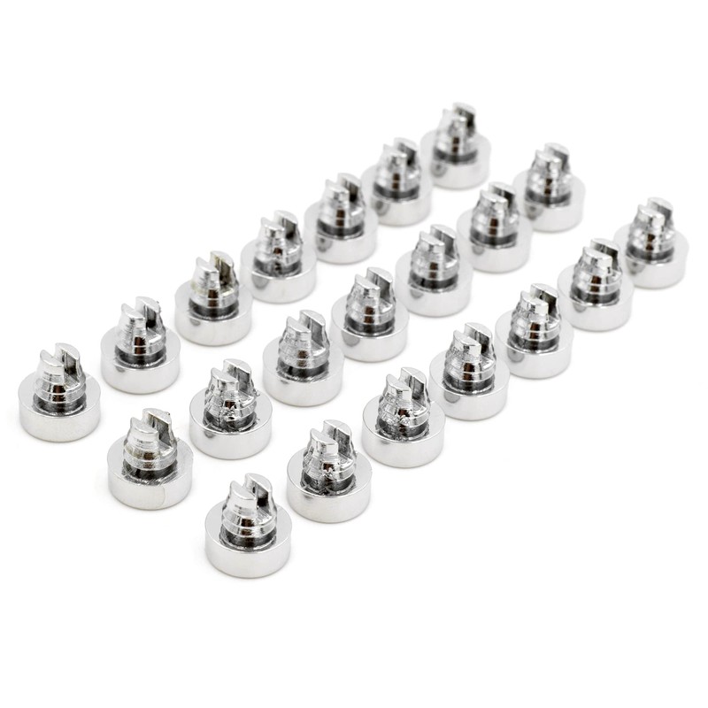 RhinoTuning 50 Pcs Set 0.3"/7.5mm Wheel Rim Rivets Nuts 7.5mm