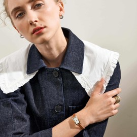 Skagen Women's Hagen Micro Two-Hand Brown Leather Band Watch (Model: SKW3149)