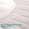 SlumberWell Terry Cotton Waterproof Fitted Mattress Protector, Breathable, Machine Washable
