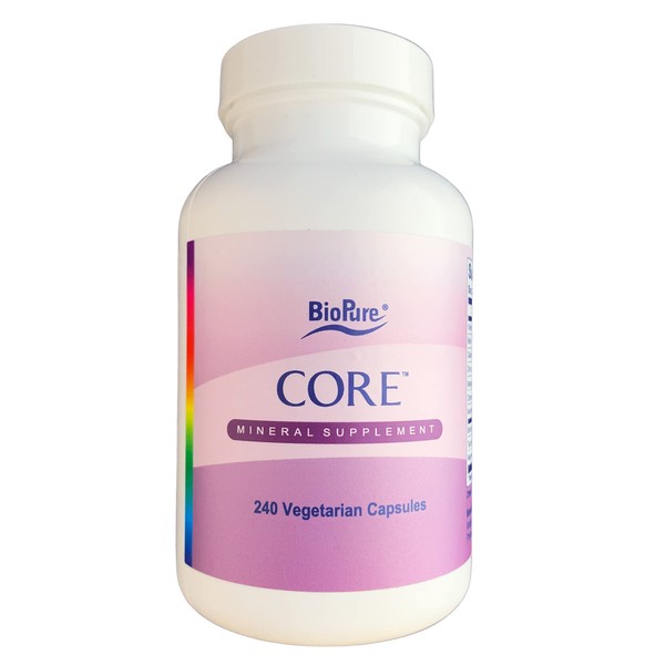 BioPure Core Mineral Supplement – Highly Bioavailable Minerals, Vitamins and Amino Acids to Support Nutritional Maintenance, Optimize Metabolism, and Promote Overall Well-Being – 240 Capsules